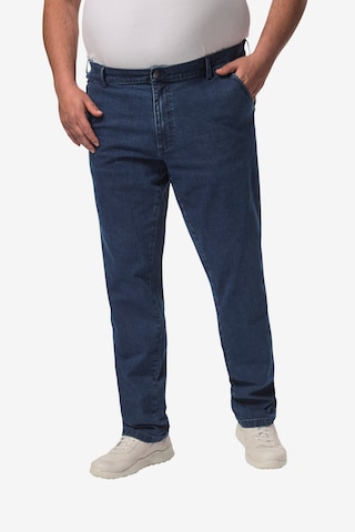 Boston Park Regular Jeans in Blauw: voorkant