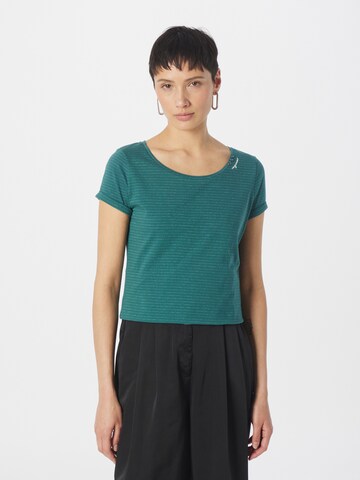Ragwear Shirt 'FLORAH' in Groen: voorkant