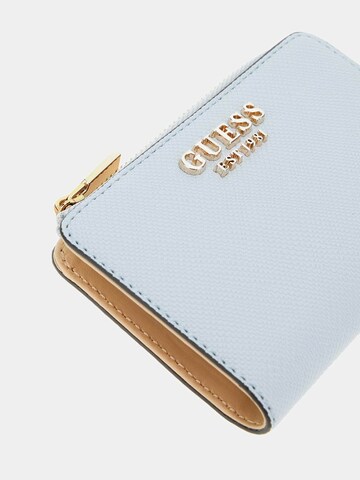GUESS Portemonnaie 'Laurel' in Blau