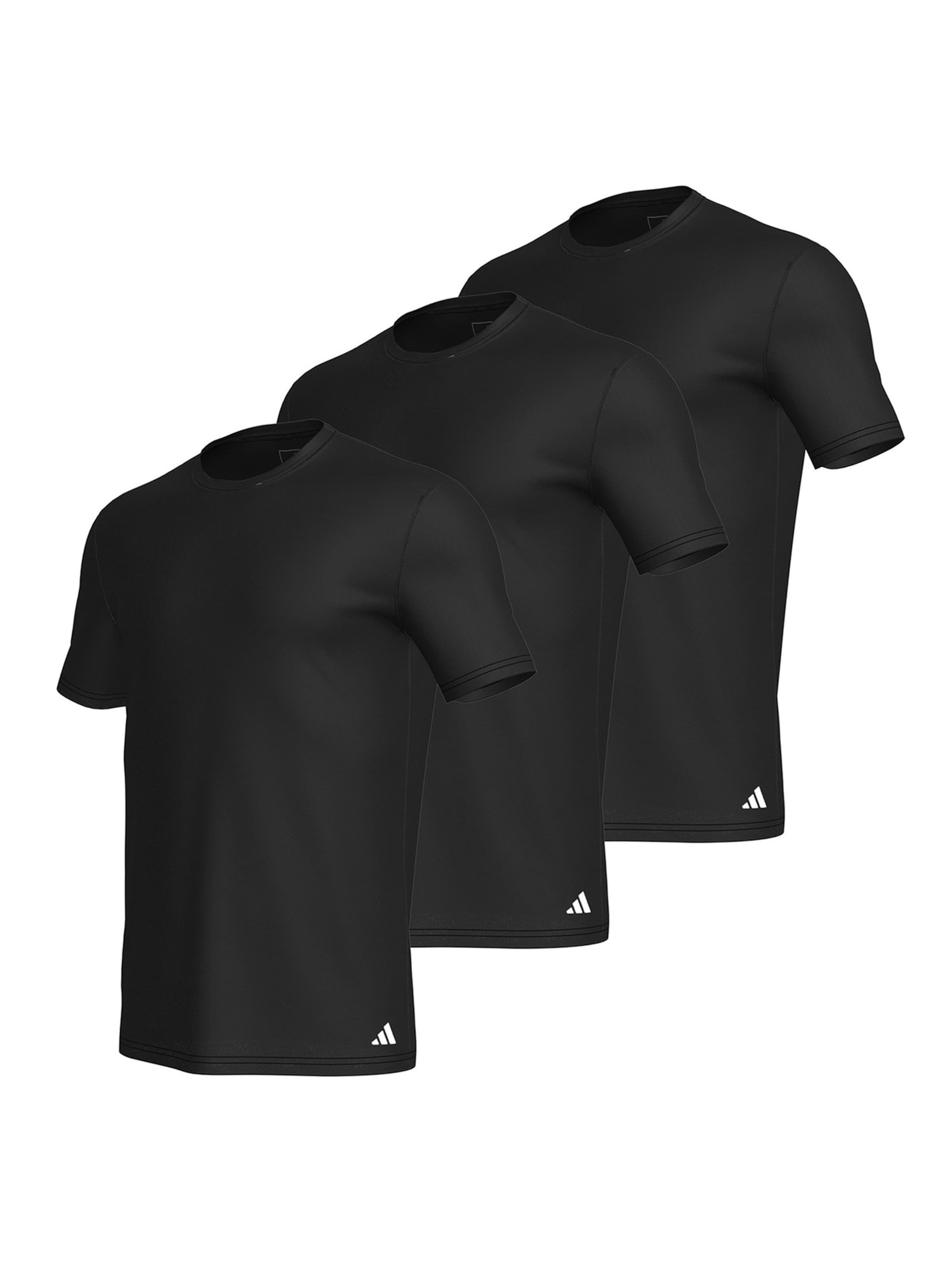 T-Shirt 'Active Core Cotton' ADIDAS SPORTSWEAR en noir : devant