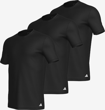 ADIDAS SPORTSWEAR Shirt 'Active Core Cotton' in Black: front