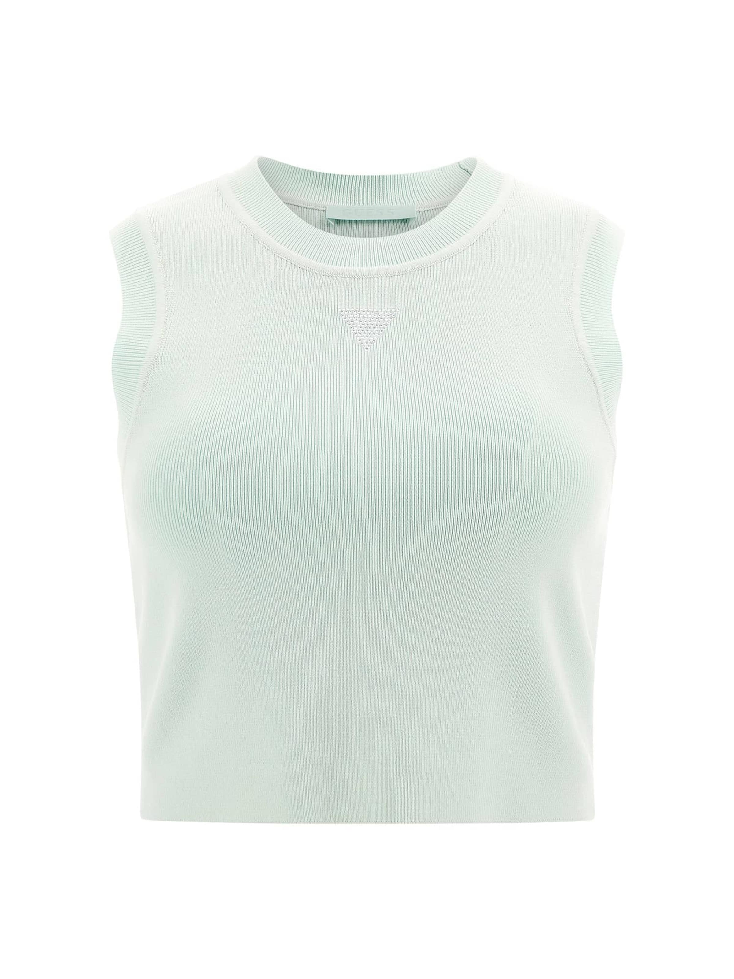 GUESS Top 'Alexia' in Grün: Vorderseite