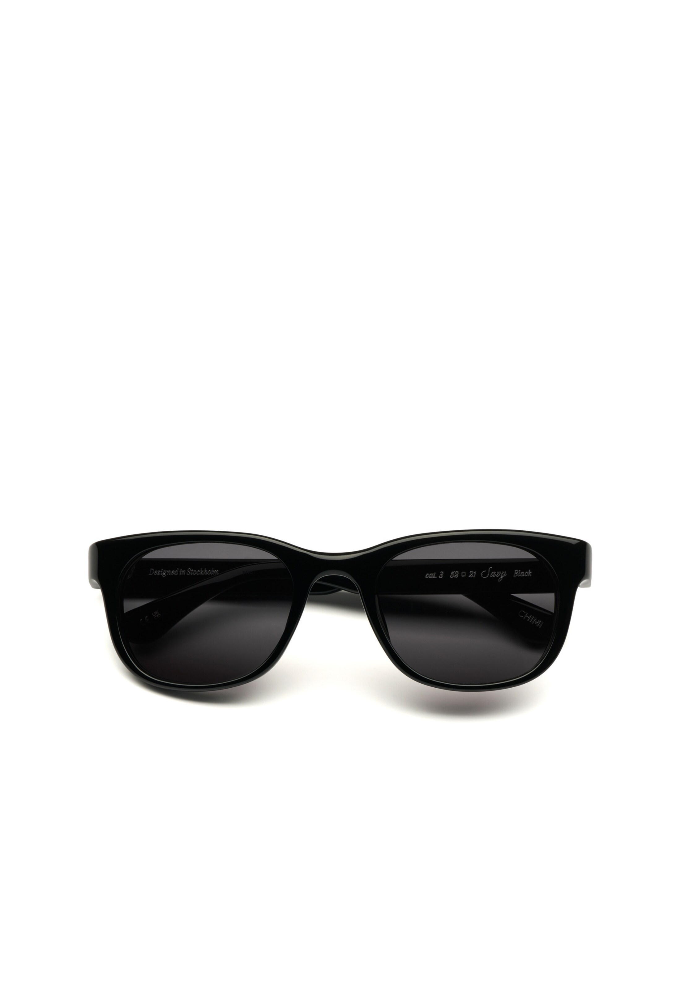 CHIMI Sonnenbrille 'Savy' in Schwarz: Vorderseite