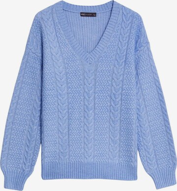 Marks & Spencer Trui in Blauw: voorkant