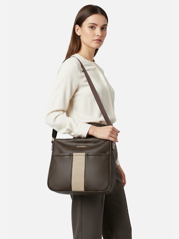 Borsa a tracolla 'Gillman 3' di Laura Biagiotti in marrone