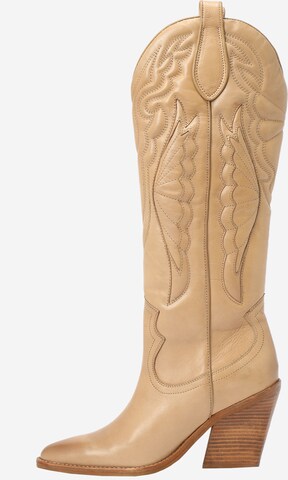 BRONX Cowboylaarzen 'New Kole' in Beige