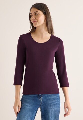 CECIL Shirt in Purple: front