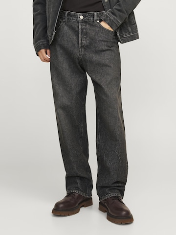 JACK & JONES Regular Jeans 'ALEX' in Black: front