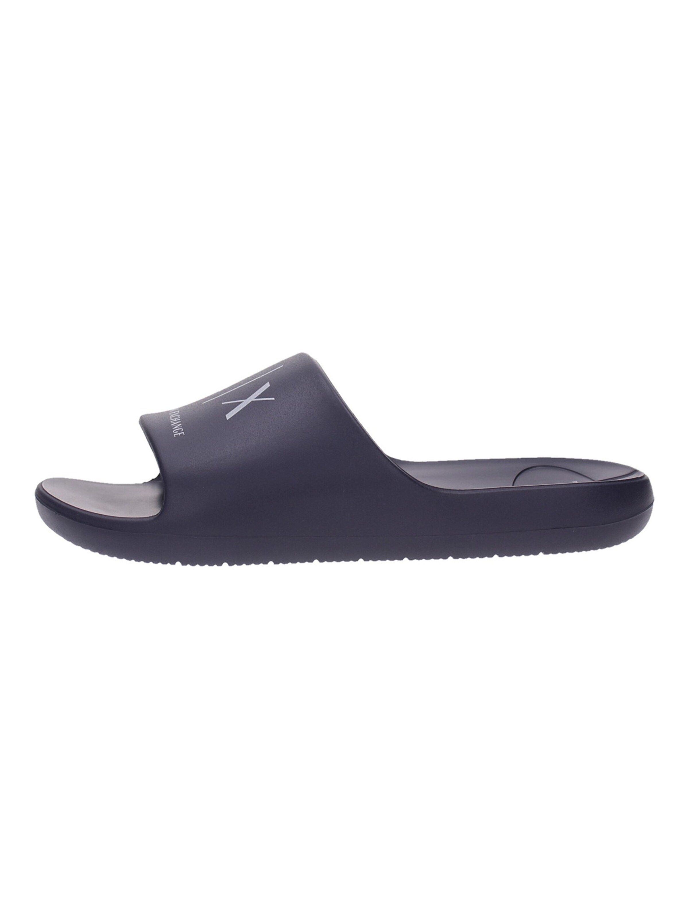 Zoccoletto 'Armani Exchange Ciabatta' di ARMANI EXCHANGE in blu: frontale