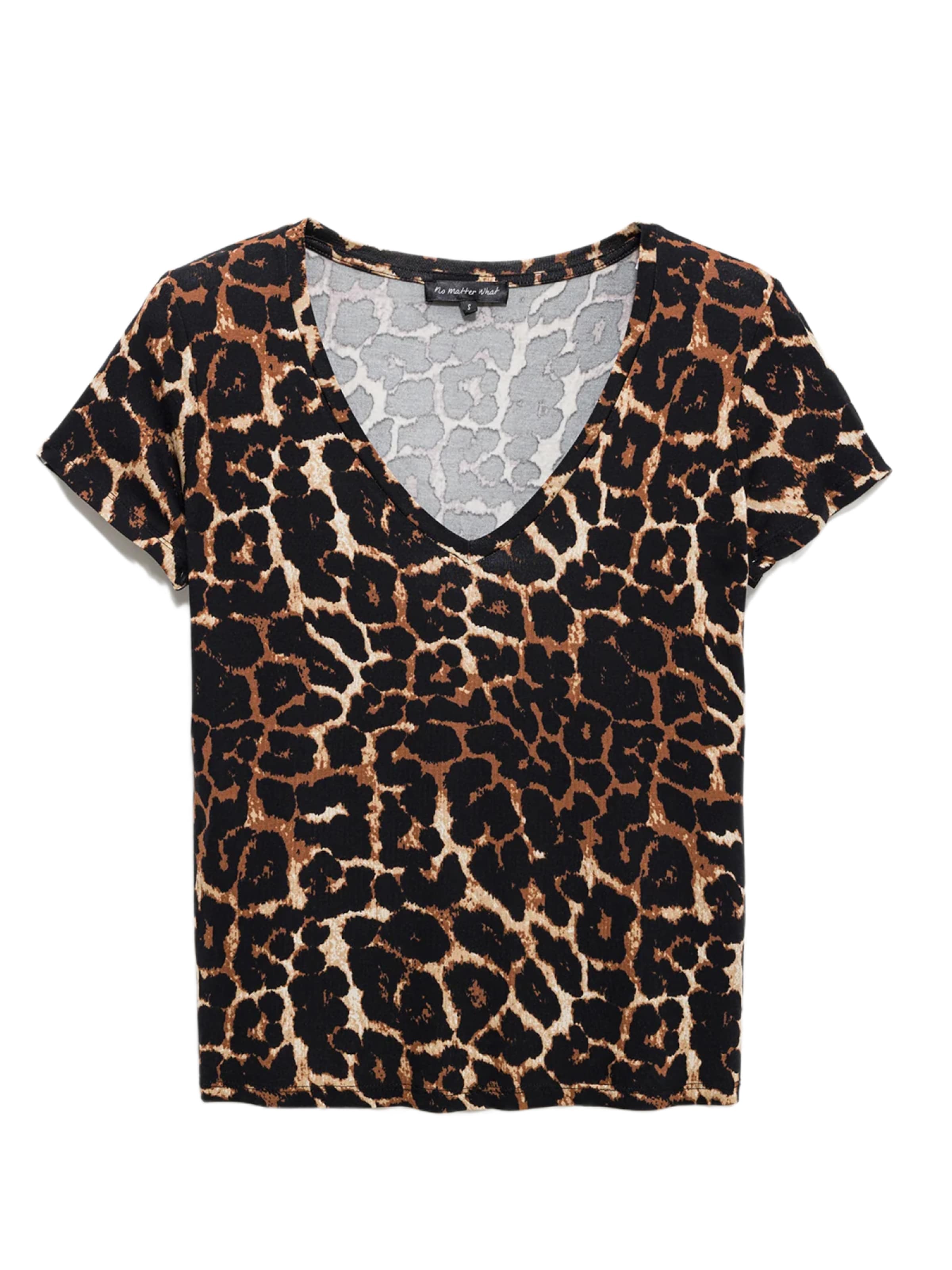 No Matter What T-Shirt in Braun: Vorderseite