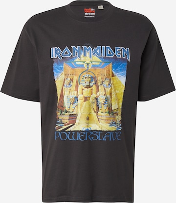 Only & Sons Shirt 'ONSIRONMAIDEN' in Grijs: voorkant