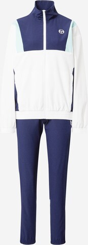 Sergio Tacchini Trainingspak 'FORATA' in Blauw: voorkant