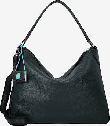 Gabs Schultertasche 'Calliope' in Grau: Vorderseite