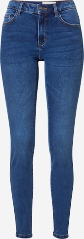 Noisy may Skinny Jeans 'Flurry' in Blauw: voorkant