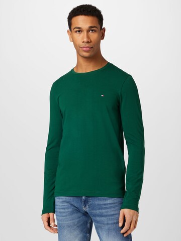 TOMMY HILFIGER Regular fit Shirt in Groen: voorkant