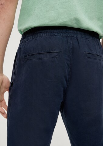 Tapered Pantaloni di QS in blu