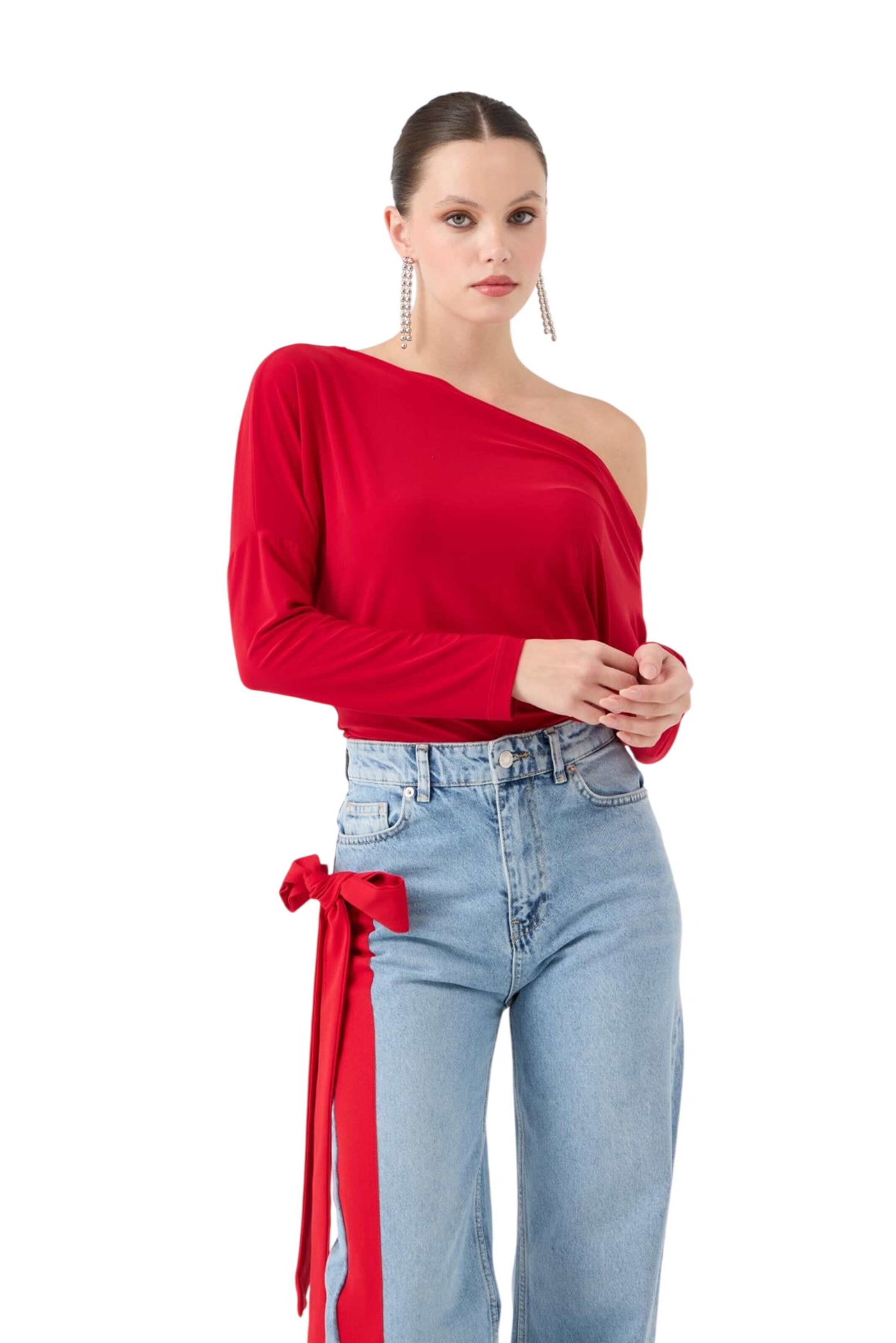 HOLLY LOLLY Blouse in Red