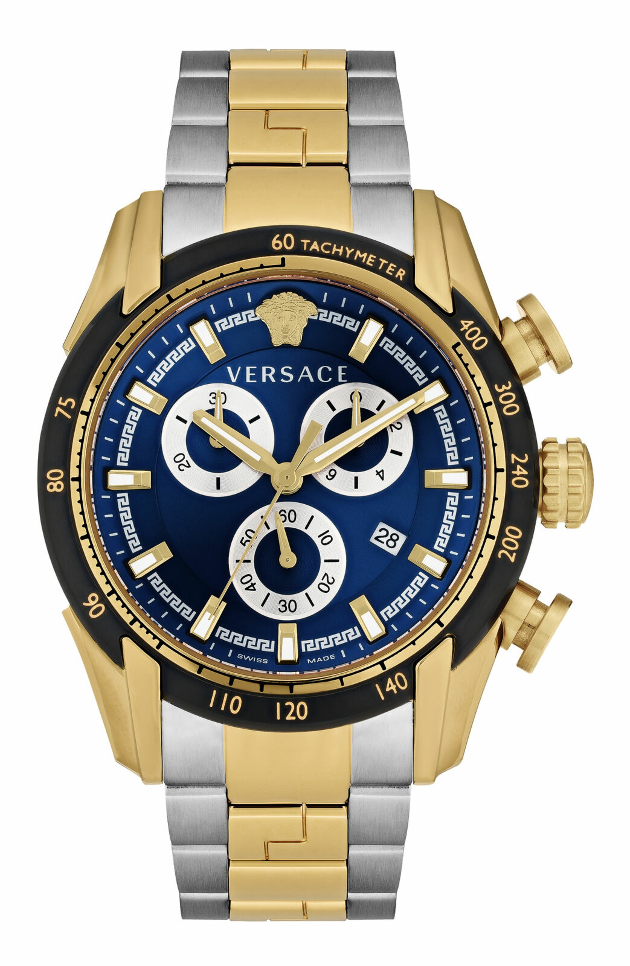 VERSACE Analog watch in Blue: front