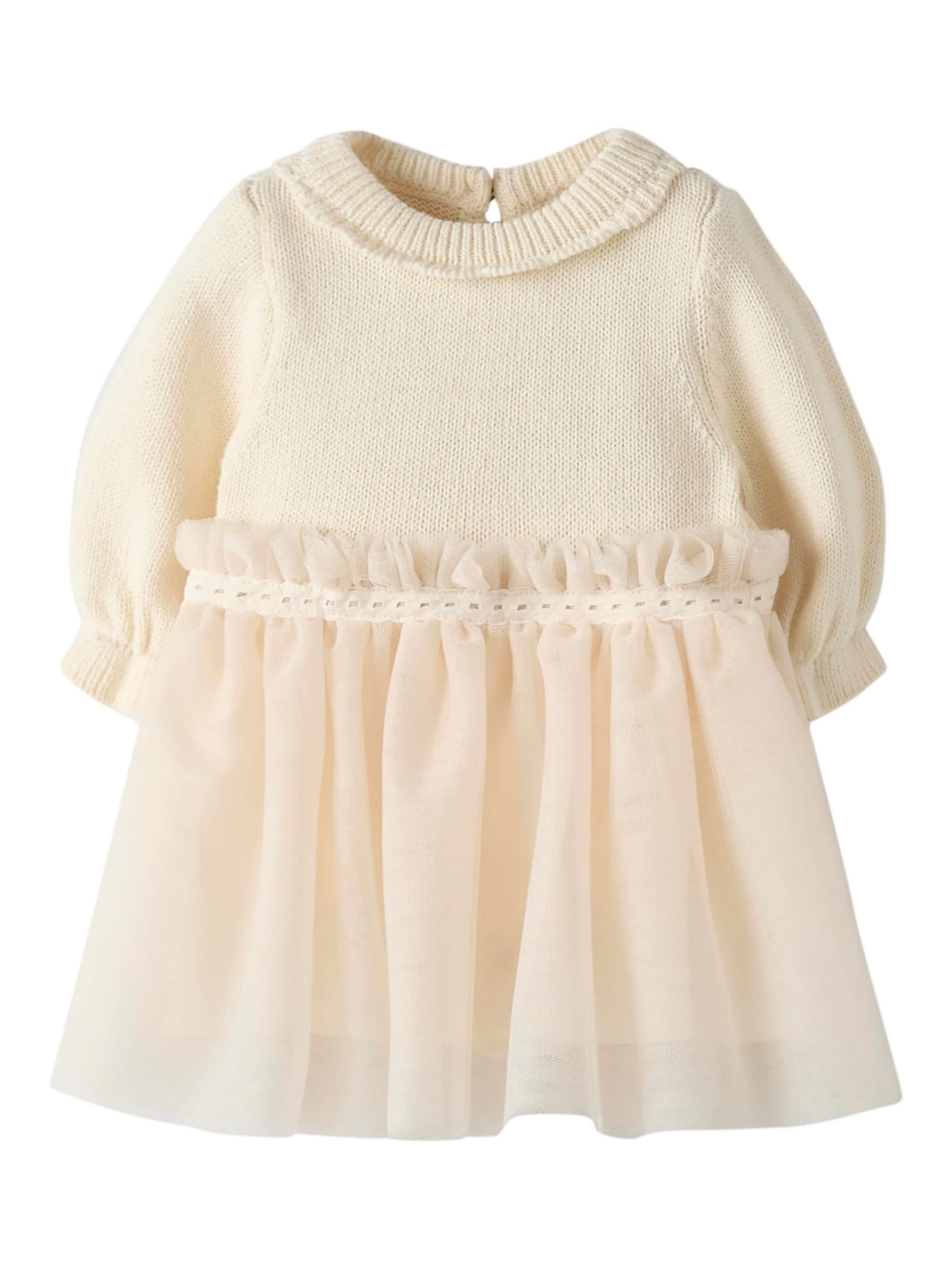 Lil'Atelier - Vestido en beige: frente