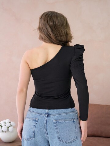 WOMAN VISION Bluz in Schwarz