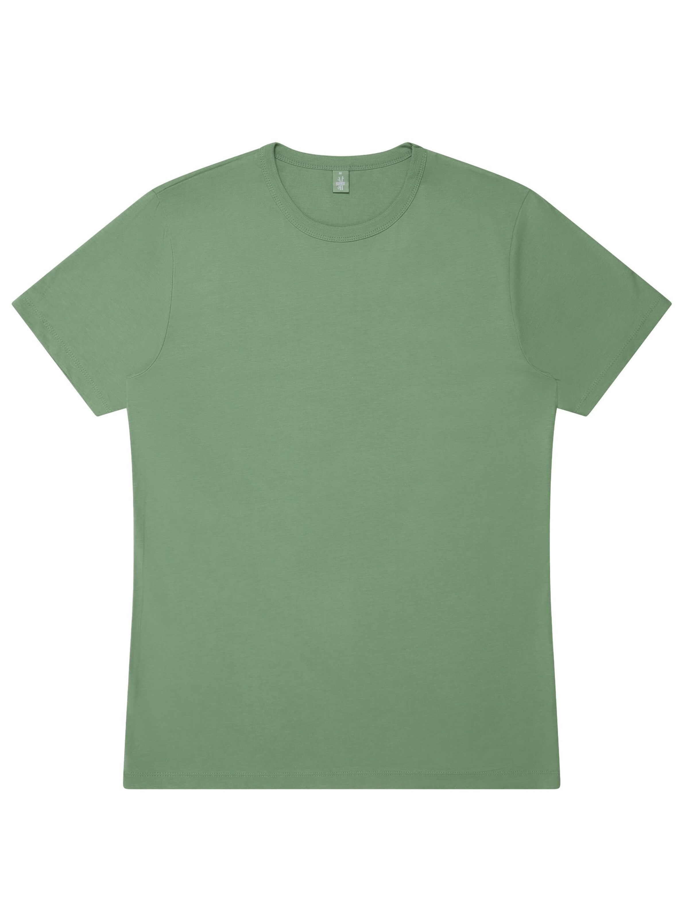 Life-Tree Shirt 'Basic Bamboo Green'‌‌‌‌‌‌‌‌ in Grün: Vorderseite