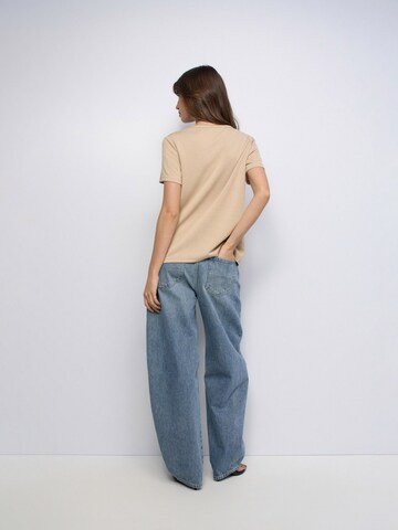 Salsa Jeans T-shirts in Beige