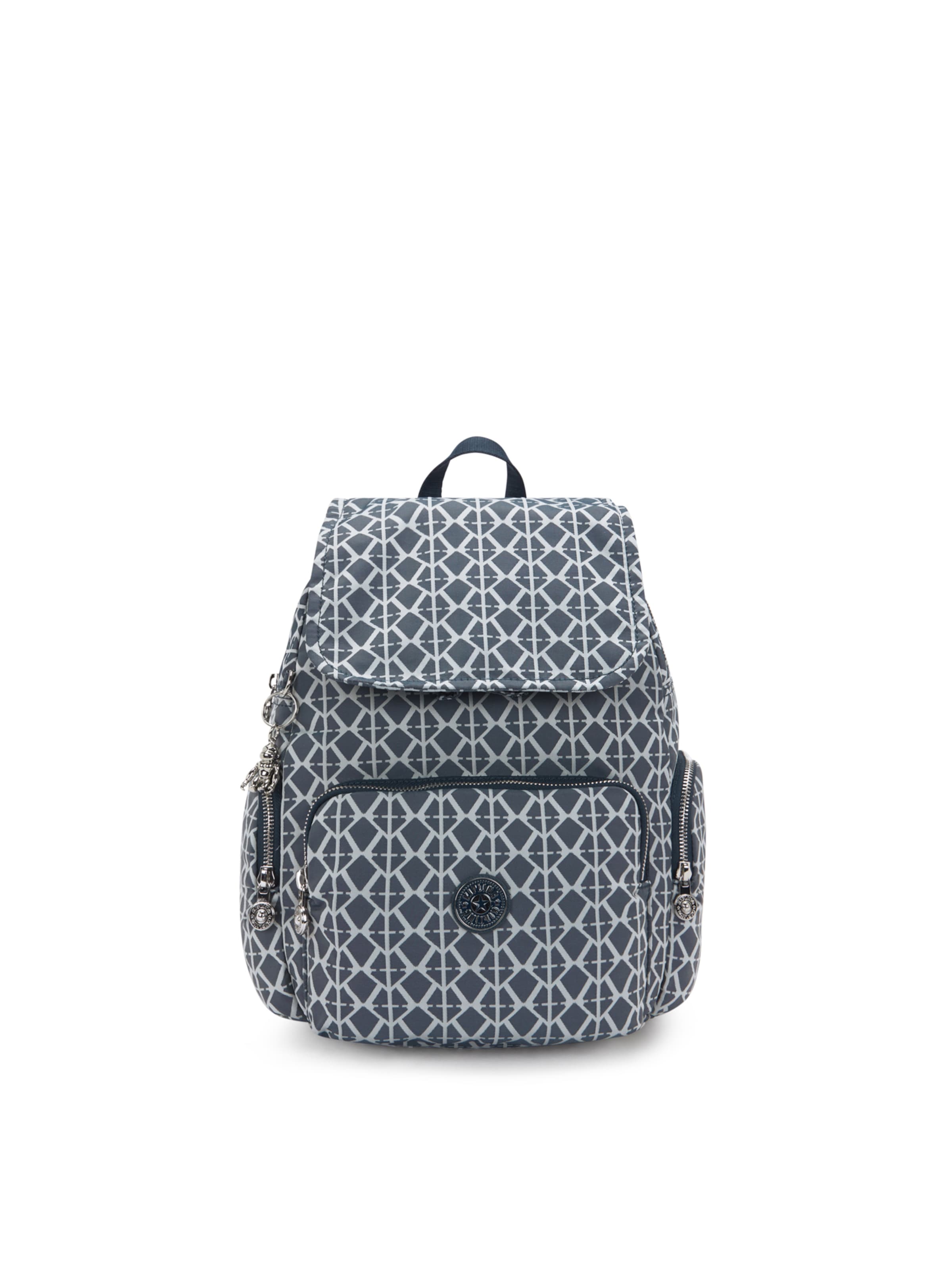 KIPLING Ryggsäck 'City' i grå: framsida