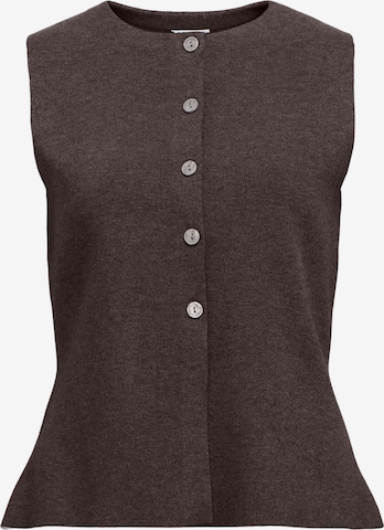 OBJECT - Chaleco 'OBJREYNARD' en marrón: frente