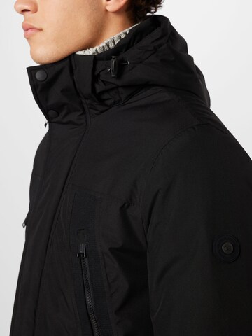 TOM TAILOR Between-Seasons Parka in Black