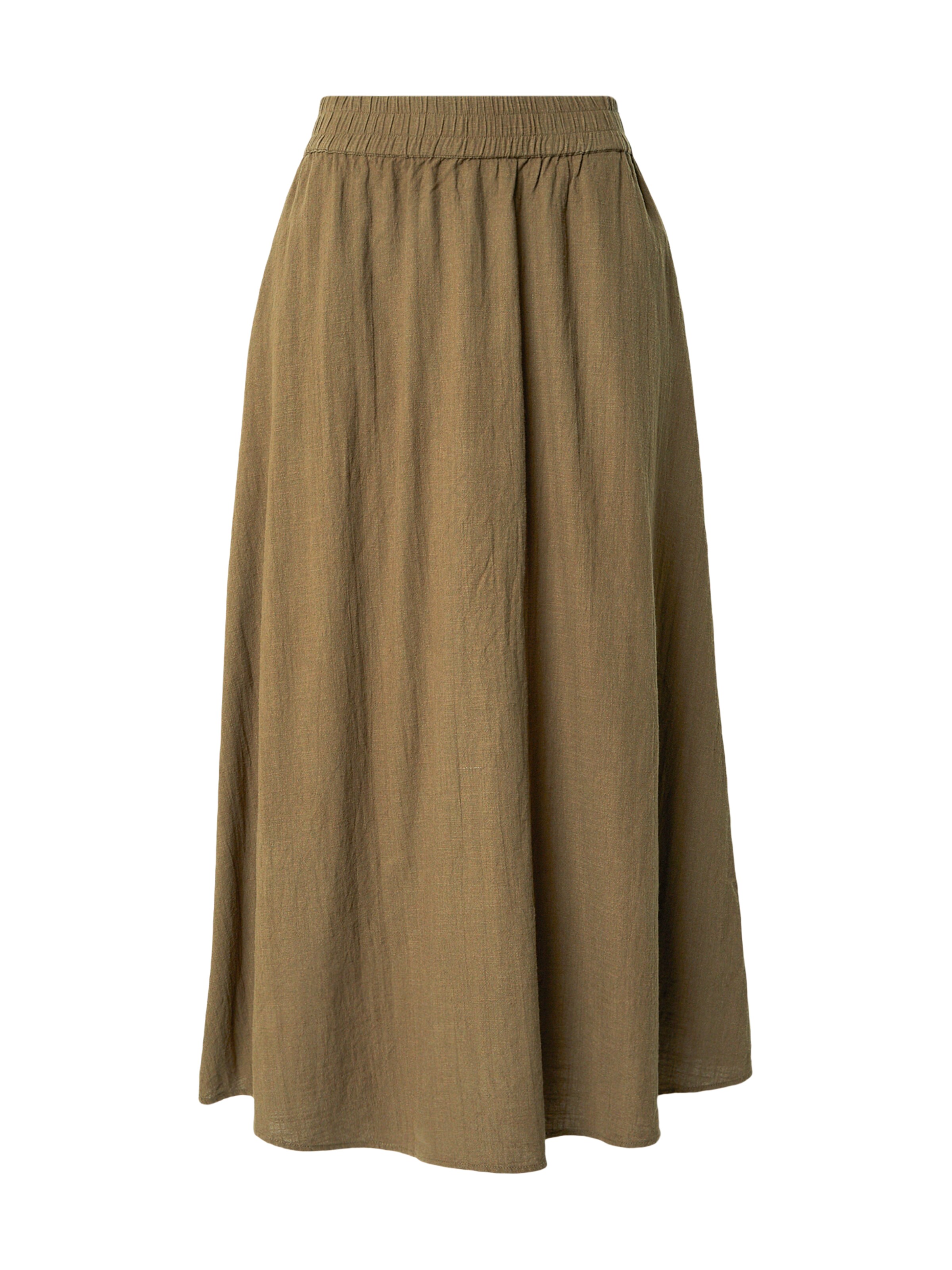 ONLY - Falda 'ONLTIZANA' en verde: frente