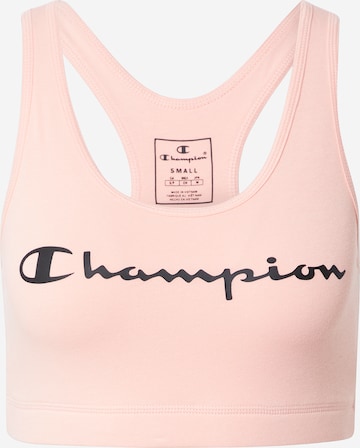 Champion Authentic Athletic Apparel Sports Bra in Pink: front