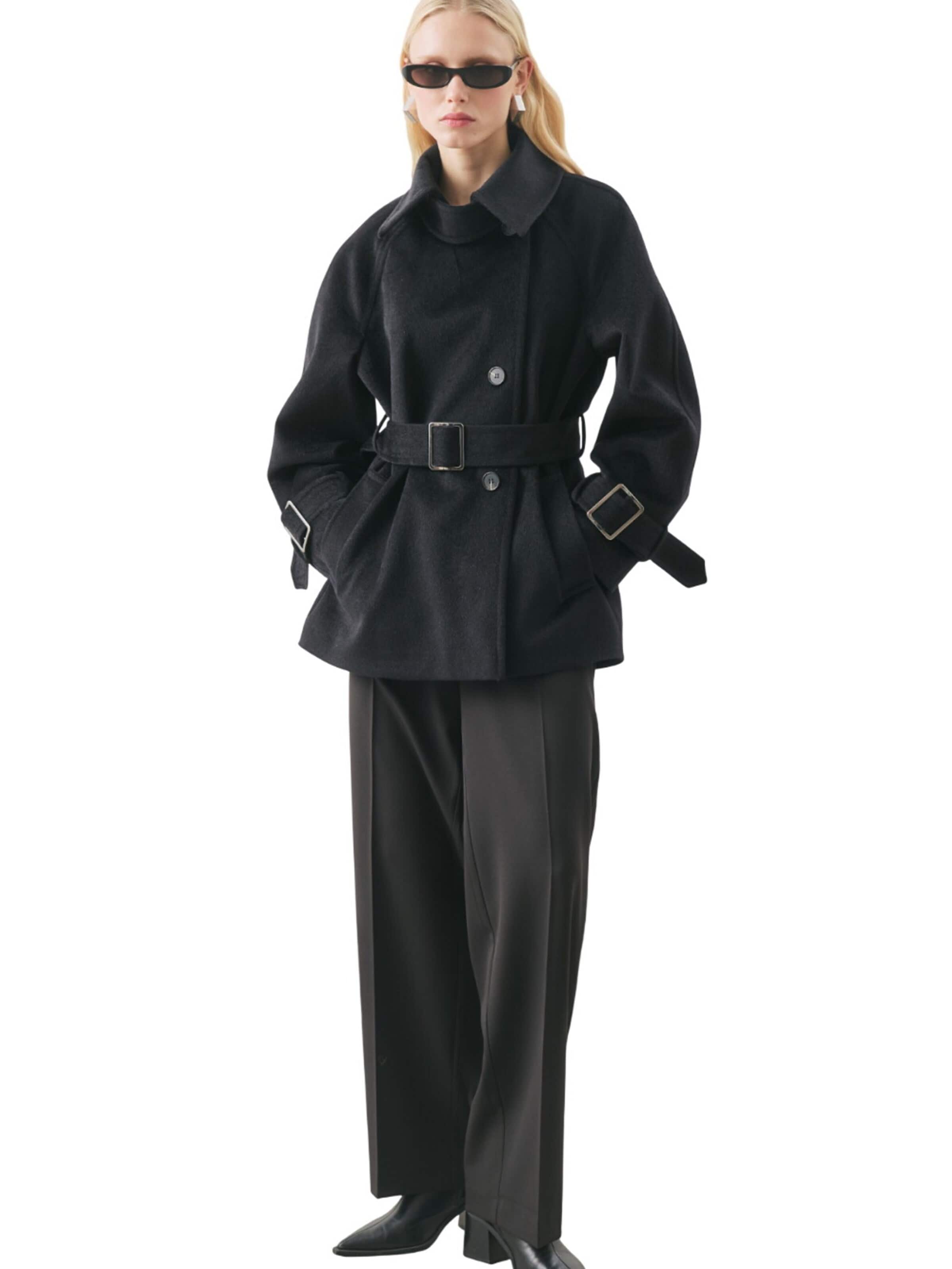 MANUKA Winterjacke‌‌ in Schwarz