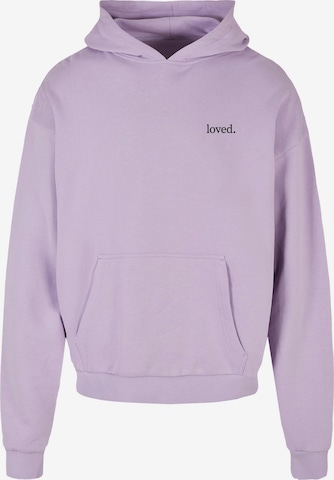 Merchcode Sweatshirt in Purple: front