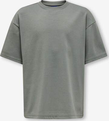 Only & Sons Junior Shirt in Grey: front