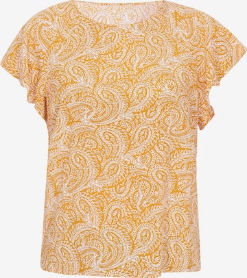 Chemisier 'Fashion Look' JEONA en jaune : devant