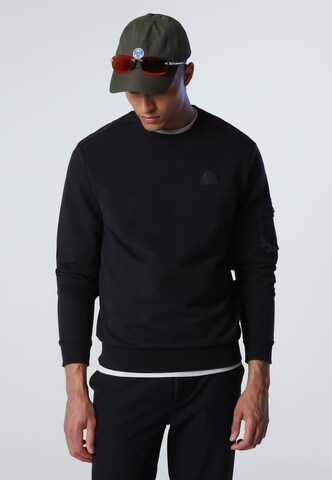 North Sails Sweatshirt in Schwarz