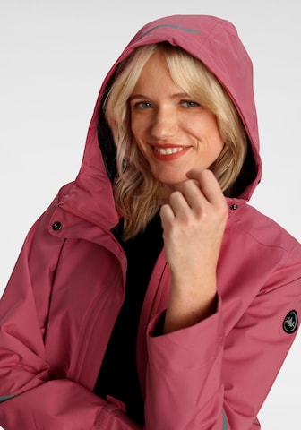 POLARINO Outdoorjacke in Pink