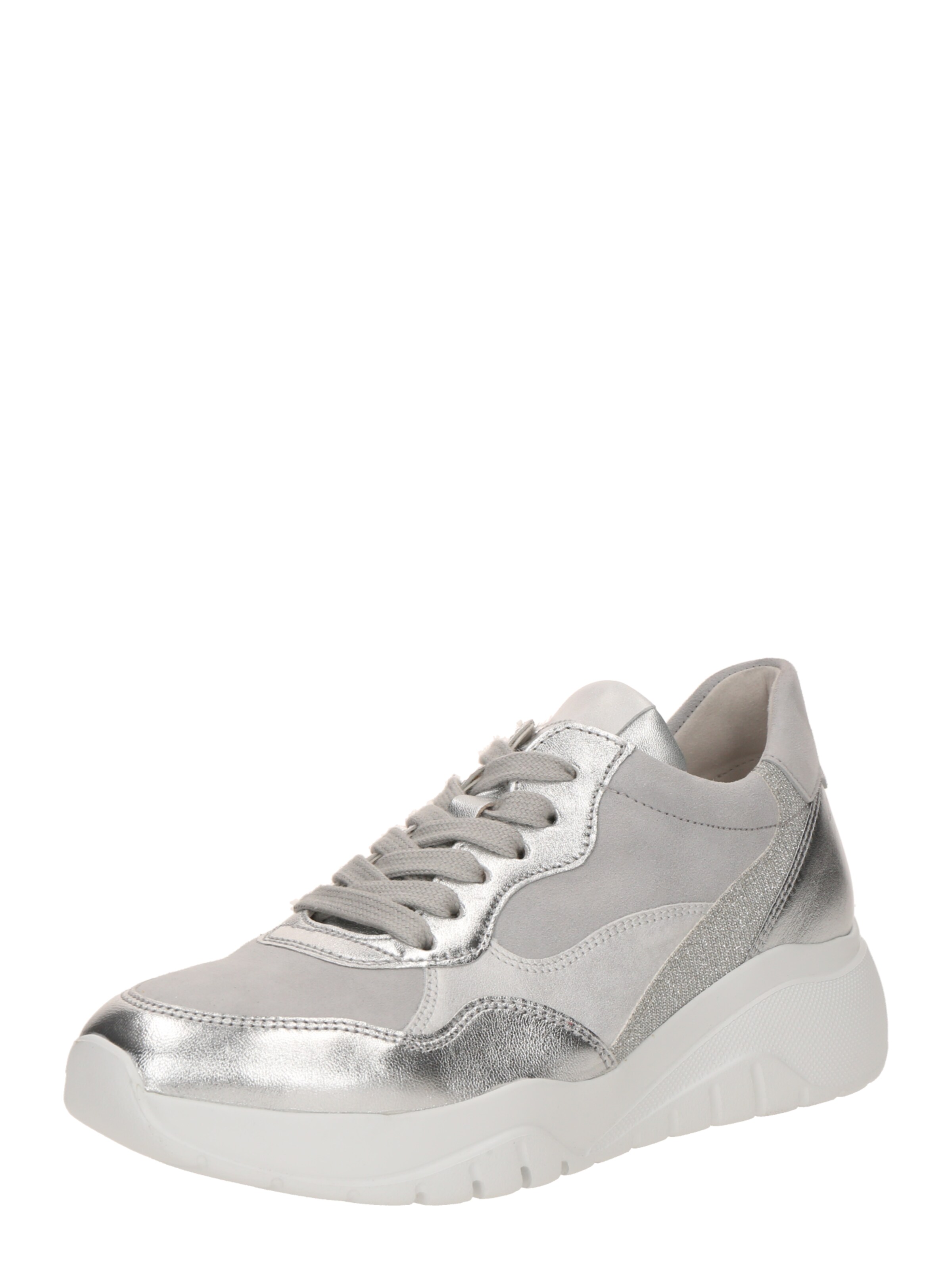 GABOR Sneaker low i sølv: forside