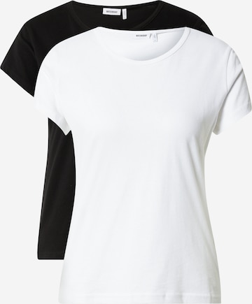 WEEKDAY Shirt in Black: front