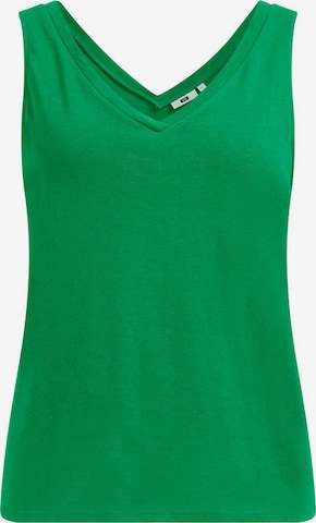 WE Fashion - Top en verde: frente