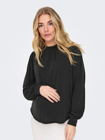 Only Maternity - Camiseta 'OLMFree' en negro