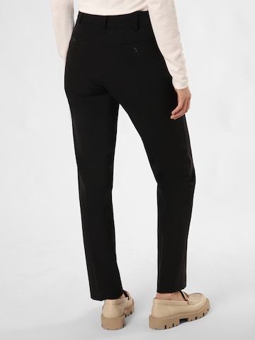 Cambio Regular Pleated Pants in Black