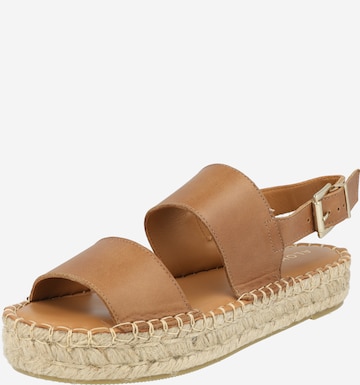 Alohas Sandals in Brown: front