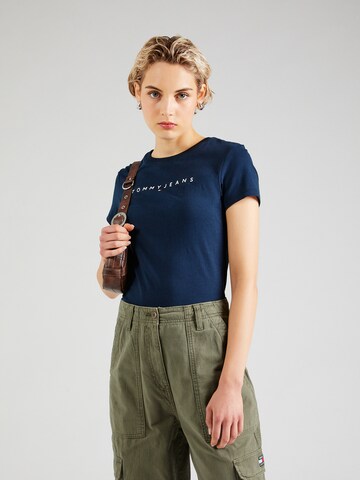 Tommy Jeans Curve Футболка в Синий: спереди