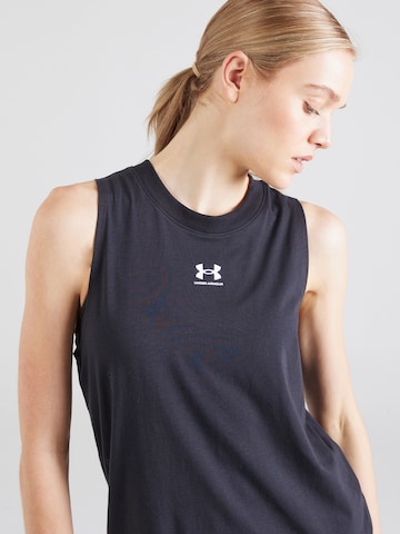 UNDER ARMOUR Urheilutoppi 'Campus' värissä musta