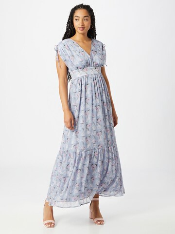 VILA Summer dress in Blue: front