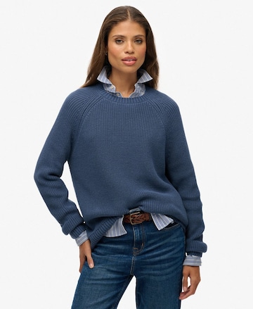 Pull-over Superdry en bleu : devant