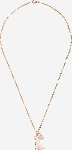 Gemshine Necklace in Gold: front