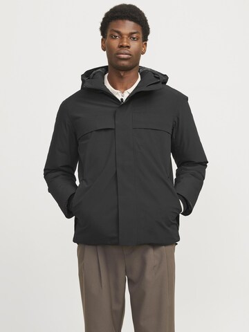 JACK & JONES Tussenjas 'JPRBLAWave' in Zwart: voorkant