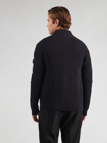 JOOP! Jeans Cardigan 'Hajoros' i sort